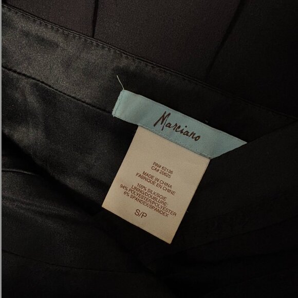 Marciano Black Silk Dress - Picture 5 of 5